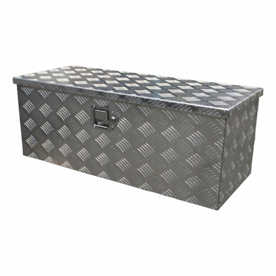Disselbak aluminium - 850x350x320 mm - Aanhangerbox - Gereedschapskist - Novio