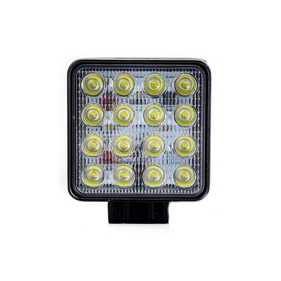 Werklamp LED - Vierkant - 43 Watt - 16x LED - Ledlamp - Bouwlamp