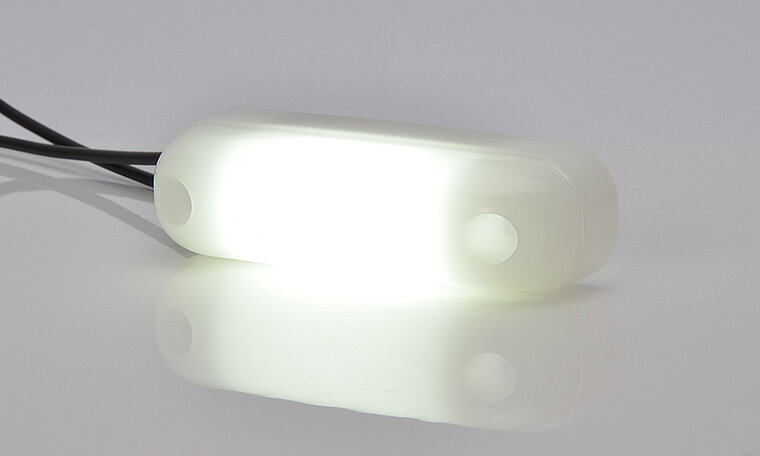 Zijmarkeringslamp - Contourlamp NEON wit - 1 LED - WAS