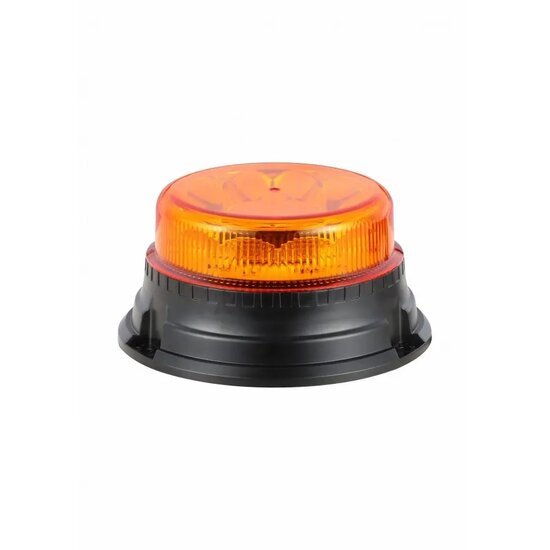 Schroefbare zwaailamp LED Oranje - 12x LED - 12/24V - Waarschuwingslamp