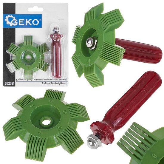 Radiator reparatie kit - Lamellenkam - Airco lamellen recht buigen - GEKO