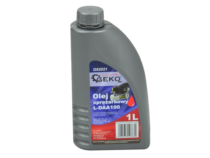 Compressor olie - 1 liter - Compressorolie - GEKO