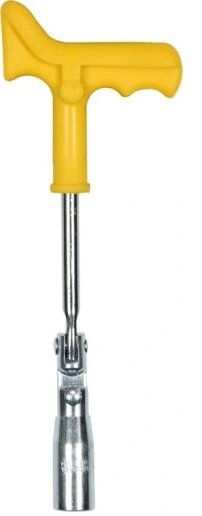 Bougie sleutel - 21 mm - Bougiesleutel met knikarm - Sparkplug key - KMR