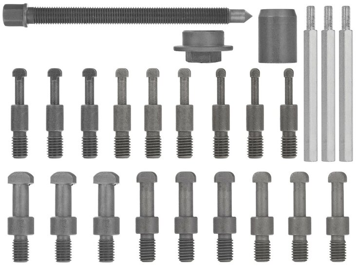 Universeel poelietrekker - 32 tot 112 mm - Lagertrekker - Trekkerset - GEKO