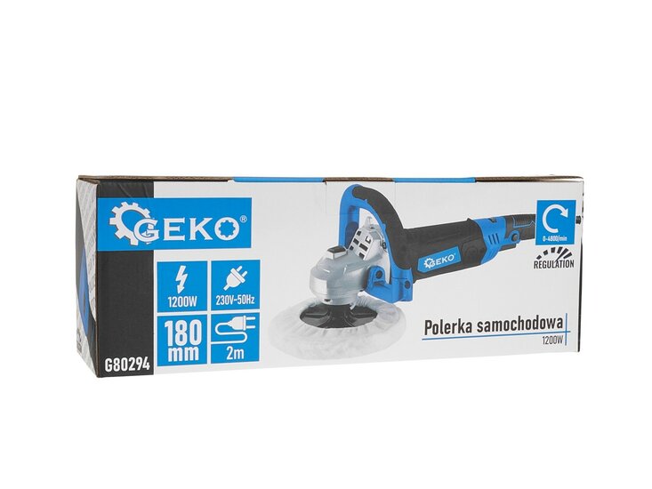 Professionele poetsmachine 180 mm - 230 Volt - Poetsmachine - Polijstmachine - GEKO