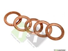 Koperen ringen set, Ringenset, Ringen set, Ring set, Oring, O ring, O-ring, O ringen set