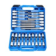 Torx dopset - 1/2 duims aansluiting - 32 delig - Torxdoppen - SATRA