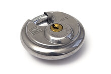 Discusslot RVS - 50 mm - Padlock - Inc. 2 sleutels - DX