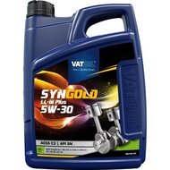 Motorolie syngold 5W30 - 5 liter inhoud - Motor Oil - Vatoil