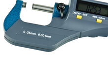 Digitale micrometer - Schroefmaat 0 tot 25 mm - Buitenschroefmaat schuifmaat - GEKO