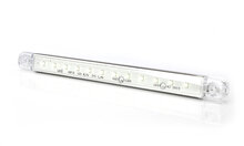 Zijmarkeringslamp WIT - 12LEDS - Universele ledlamp - Aanhangerlamp - WAS