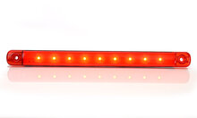 Zijmarkeringslamp ROOD - 9LEDS - Universele ledlamp - Aanhangerlamp - WAS