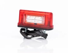 Kentekenverlichting - 12/24 volt - Led kentekenlamp - 5 LEDS - Horpol