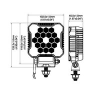 Werklamp LED - 26 Watt - 18x LED - Ledlamp - Bouwlamp