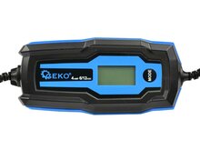 Acculader met LCD scherm - 6/12V - Druppellader - 4 Amp&egrave;re - GEKO