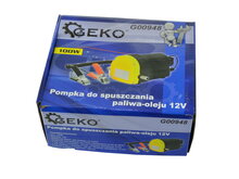 Olieafzuigpomp 100 Watt - Vloeistof pomp - Hevelpomp - 12 Volt - GEKO