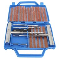 Bandenreparatieset voor tubeless banden - 27 delig - Banden proppen set - SATRA