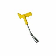 Bougie sleutel - 21 mm - Bougiesleutel met knikarm - Sparkplug key - KMR