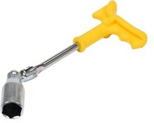 Bougie sleutel - 21 mm - Bougiesleutel met knikarm - Sparkplug key - KMR