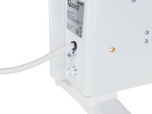 Witte verwarmingspaneel met LCD scherm - 2500 Watt - Convectorkachel - Wifi - GEKO