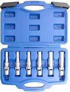 Bougiesleutel set - 3/8&#039;&#039; aansluiting - Bougie dop - Knikbaar - 8 tot 16 mm - Bougiedoppen