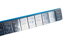 Plaklood gegalvaniseerd - 12x5 gram - Kleefgewicht - 100 strips - Plakgewicht - Balanceer lood - GEKO