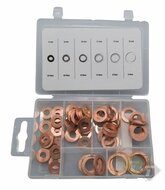 Koperen ringen set, Ringenset, Ringen set, Ring set, Oring, O ring, O-ring, O ringen set