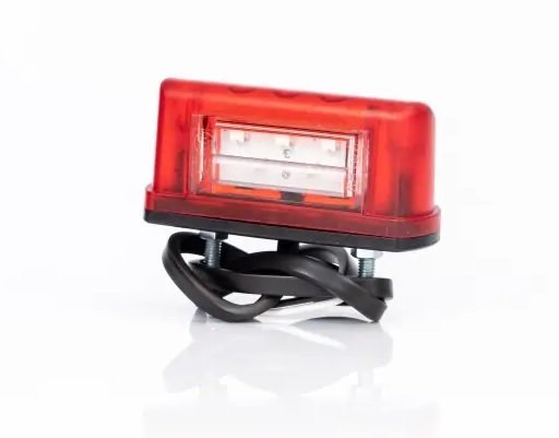 Kentekenverlichting - 12/24 volt - Led kentekenlamp - 5 LEDS - Horpol